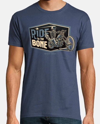 T-shirt cavalca fino all39osso