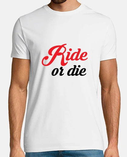 T-shirt cavalcare o morire / quote