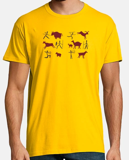 Playera cave painting