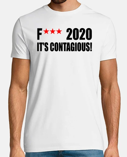 T-shirt cazzo 2020 è contagioso inverso