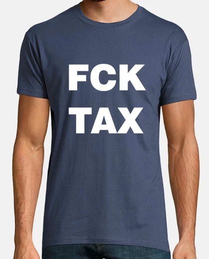T-shirt cazzo di tasse