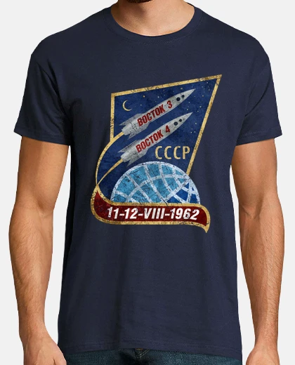 T-shirt cccp boctok 3 aprile 1962