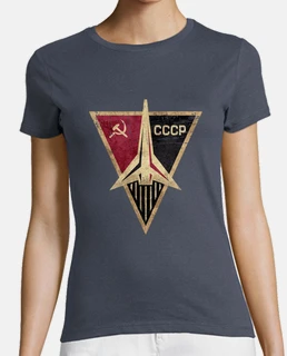 cccp fusée emblème triangulaire
