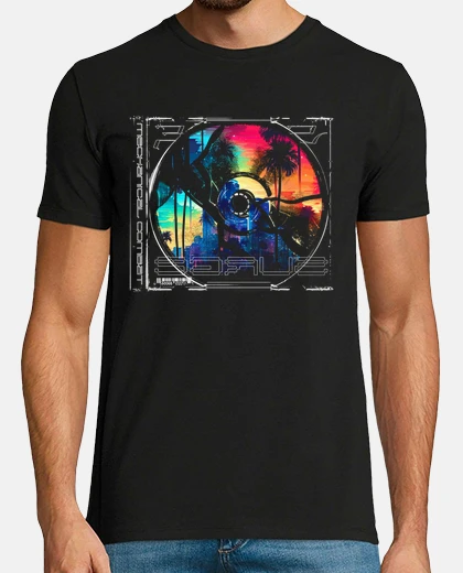 Camiseta cds de música de verano