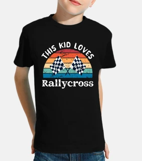 ce gamin love le rallycross garçons fil
