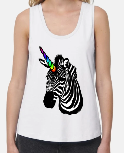Camiseta cebra unicornio