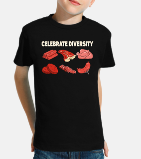 Celebrate Diversity BBQ Meat Barbecue