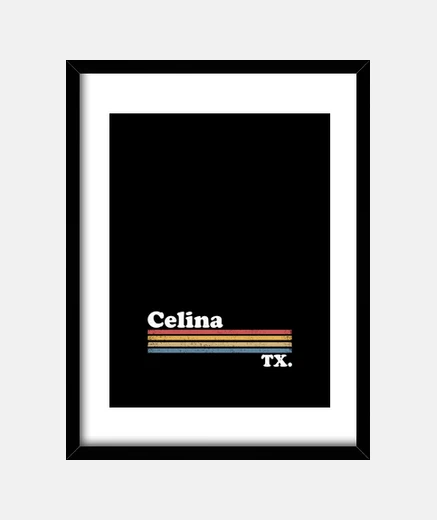 Framed celina