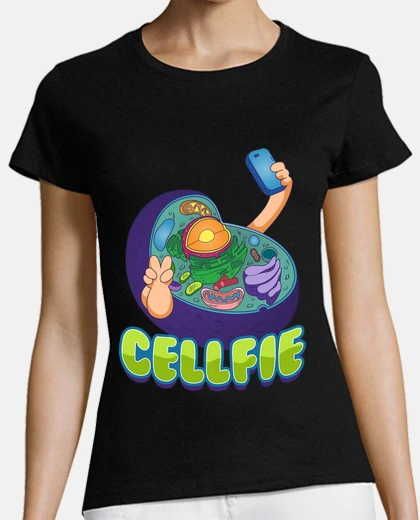 Playera Cellfie Célula Selfie Biología Ciencia Celular Científica Profesor