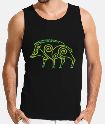 T-shirt celtic boar