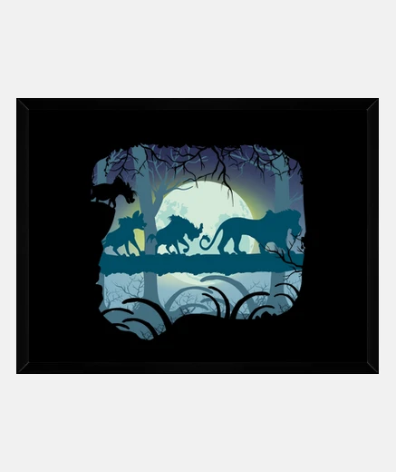 Cuadro Cementerio de Elefantes
