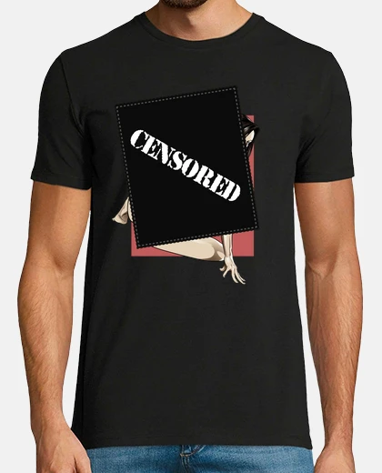 Camiseta Censored censurado censurada censura