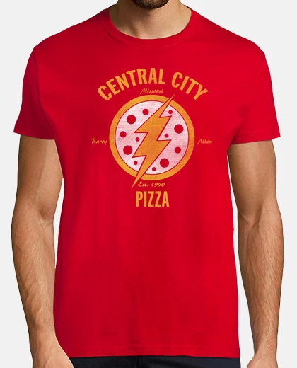 Playera Central City Pizza