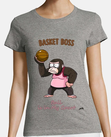 T-shirt cerchio re gorilla