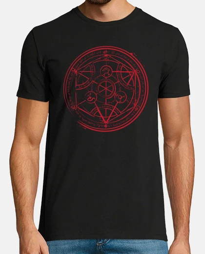 T-shirt cerchio trasmutazione