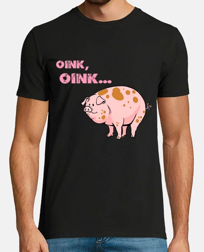 Camiseta Cerdito feliz