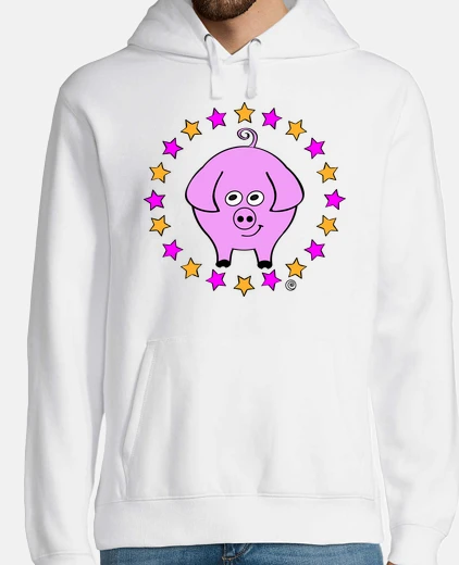 Sudadera CERDO ROSA