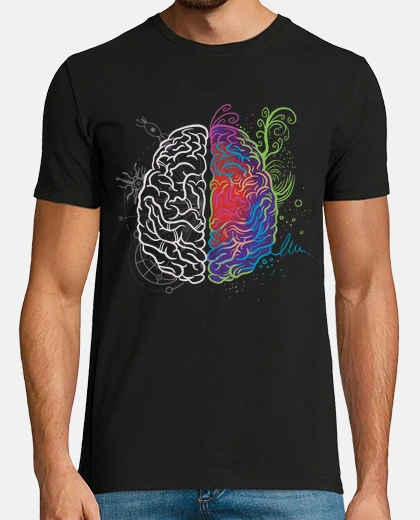 Camiseta cerebro aprendizaje pensamiento conocim