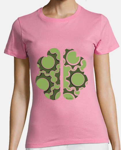 Camiseta Cerebro engranajes