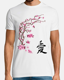 Cerisier japonais - calligraphie