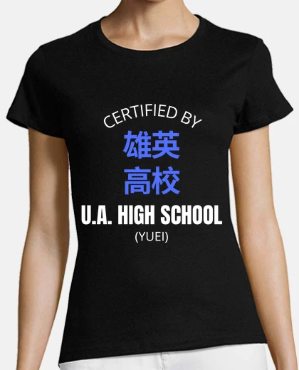 Tee-shirt Certified by UA Yuei - Manga Shonen