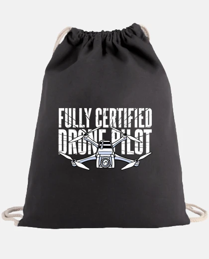 Bag certified drone pilot, professional