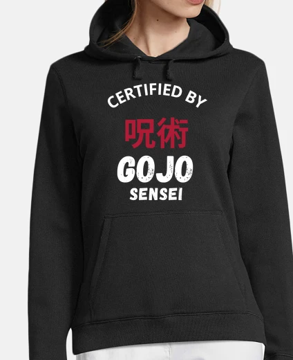 Hoodie certified gojo sensei - otaku anime