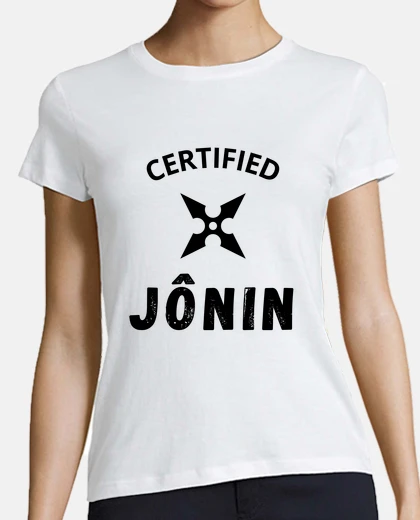 Tee-shirt Certified Jônin - Ninja Shinobi Manga