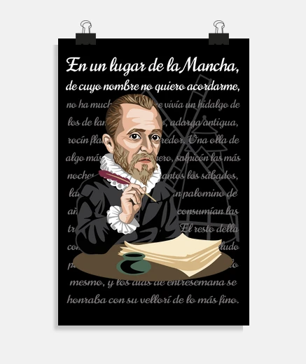 Poster Cervantes