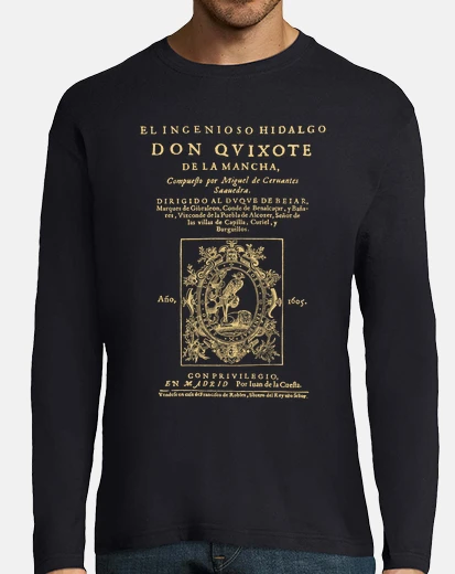 T-shirt Cervantes don chisciotte ( t-t-shirts -
