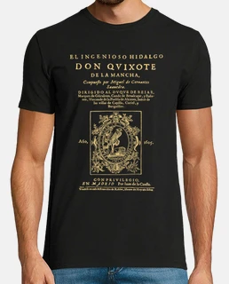 Cervantes. Don Quijote (dark Tees)