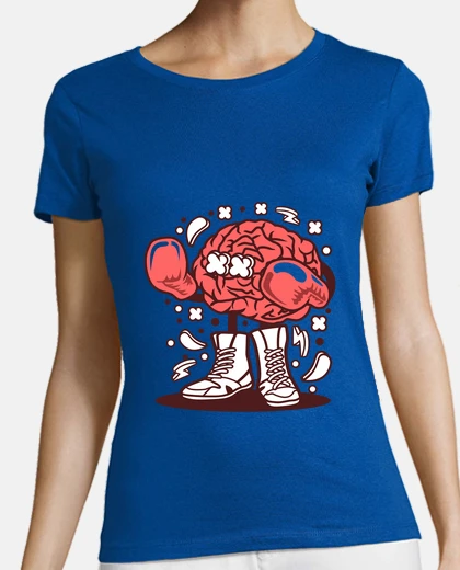 Tee-shirt cerveau boxeur