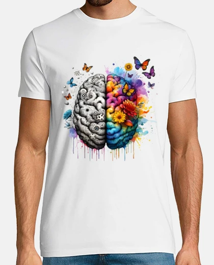 Tee-shirt Cerveau humain en bonne santé