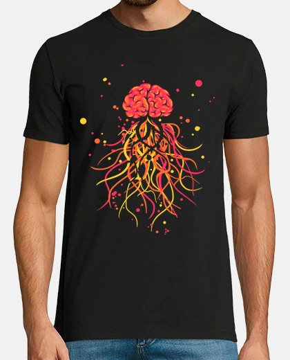 Tee-shirt Cerveau méduse