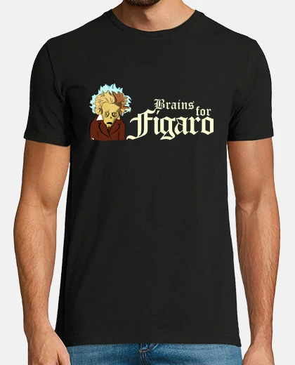 Tee-shirt cerveaux pour figaro