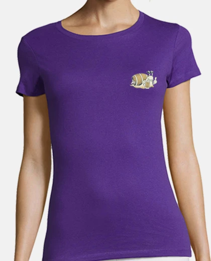 Playera cerveza barril caracol taza logo bolsillo marca moda