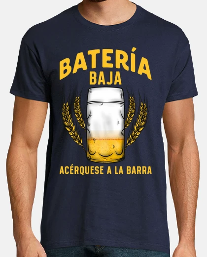 Playera Cerveza Batería Baja