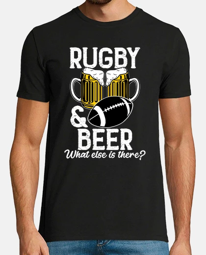 Camiseta cerveza de rugby que mas hay
