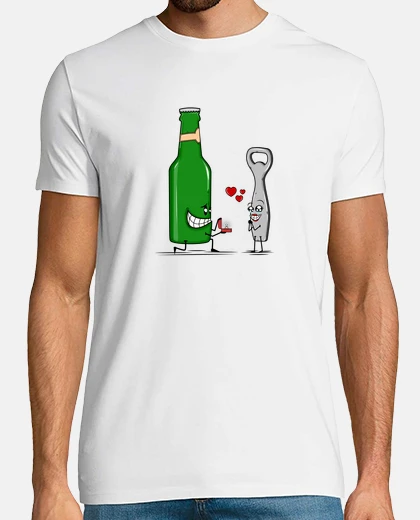 Camiseta cerveza el romance