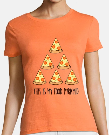 Tee-shirt c'est ma pyramide alimentaire