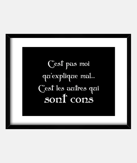 Cadre C'est pas moi  kaamelott