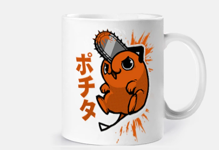Cup chainsaw man - pochita japan