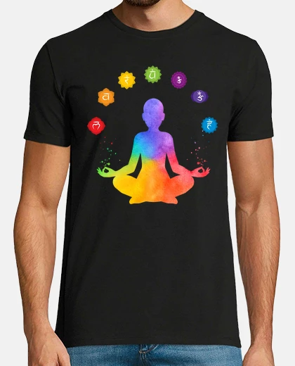 T-shirt Chakra Meditation Energy Healing Art