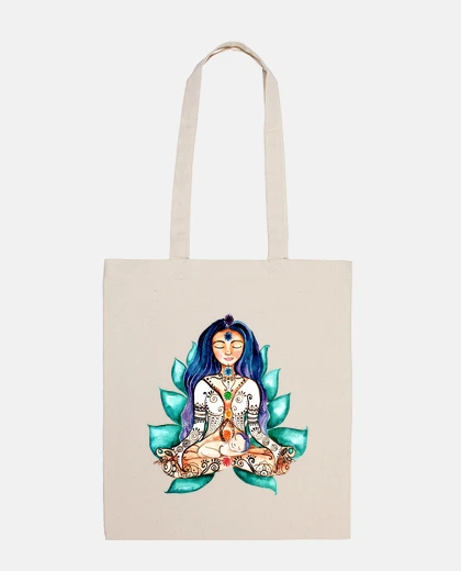 Bag chakras goddess cloth bag