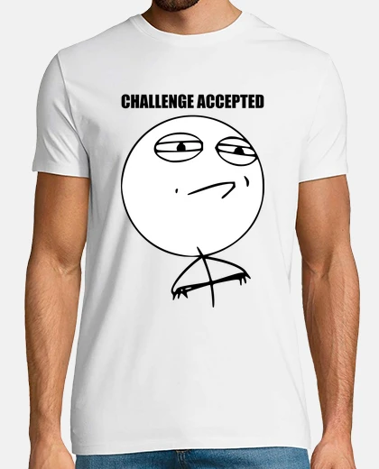 Camiseta Challenge Accepted