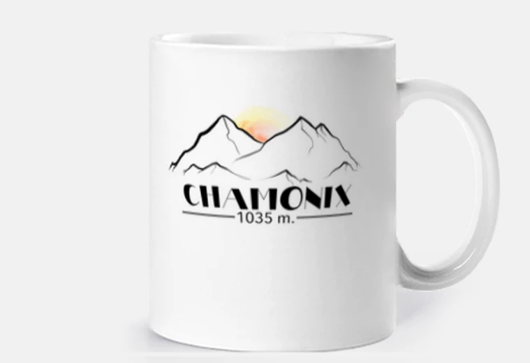 Cup chamonix mont blanc logo