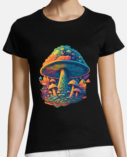 Tee-shirt champignon coloré