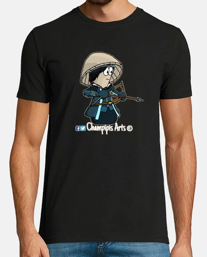 Camiseta champipienorn camisa del hombre