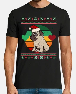 chandail de carlin de noël moche carlin