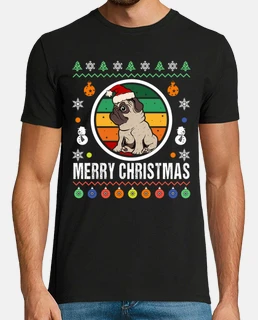 chandail de carlin de noël moche carlin
